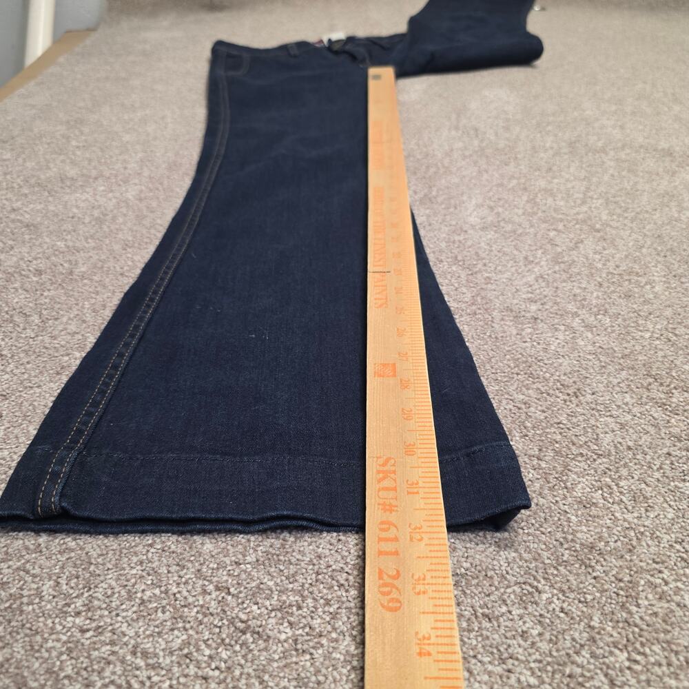 Levi's Dark Indigo Flare Jeans - Women's Wide Leg - Picture 7 of 12